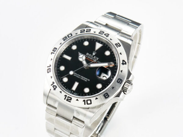 Explorer II 42mm 226570 904L SS VSF 1:1 Best Edition Black Dial on Bracelet DD3285 CHS - Image 3