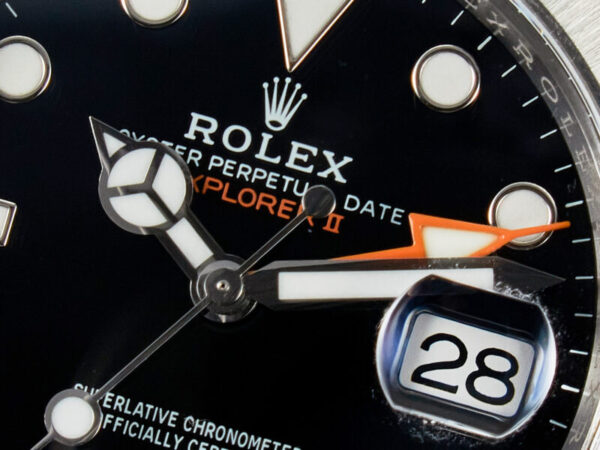 Explorer II 42mm 226570 904L SS VSF 1:1 Best Edition Black Dial on Bracelet DD3285 CHS - Image 7