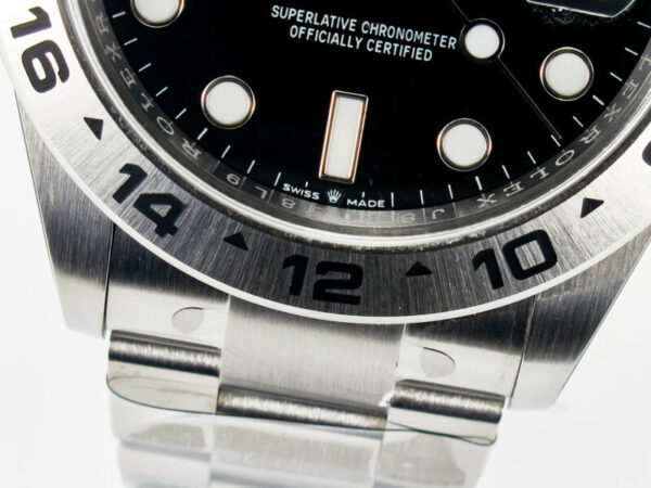 Explorer II 42mm 226570 904L SS VSF 1:1 Best Edition Black Dial on Bracelet DD3285 CHS - Image 8