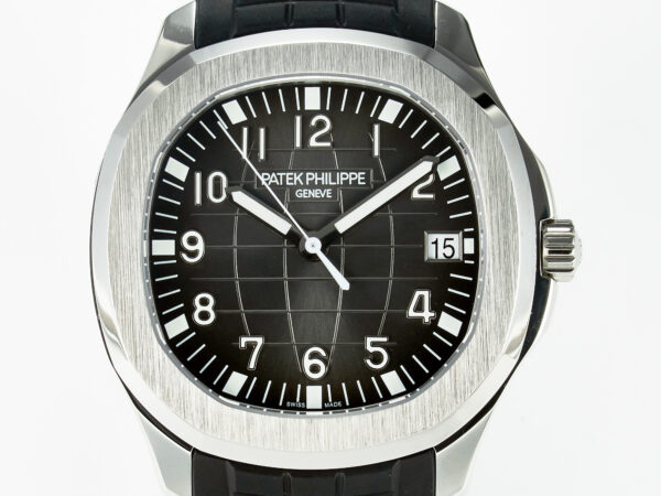 Aquanaut 5167A SS ZF 1:1 Best Edition Black Dial on Black Rubber Strap A324 Super Clone（New clasp） - Image 3