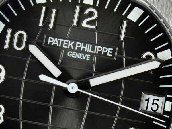 Aquanaut 5167A SS ZF 1:1 Best Edition Black Dial on Black Rubber Strap A324 Super Clone（New clasp） - Image 17