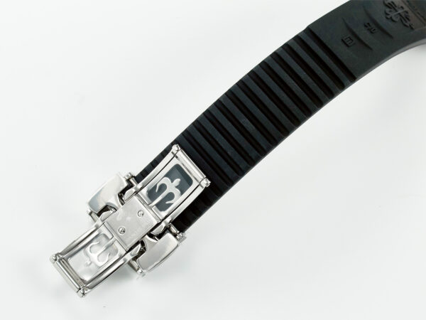 Aquanaut 5167A SS ZF 1:1 Best Edition Black Dial on Black Rubber Strap A324 Super Clone（New clasp） - Image 12