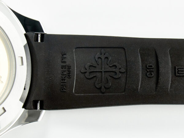 Aquanaut 5167A SS ZF 1:1 Best Edition Black Dial on Black Rubber Strap A324 Super Clone（New clasp） - Image 28