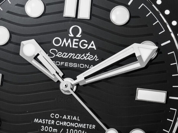 Seamaster Diver 300M VSF 1:1 Best Edition Black Ceramic Black Dial on SS Bracelet A8800 V2 - Image 9