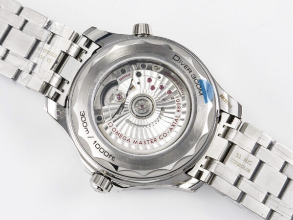 Seamaster Diver 300M VSF 1:1 Best Edition Black Ceramic Black Dial on SS Bracelet A8800 V2 - Image 22