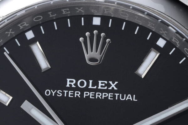 Clean Factory Rolex Oyster Perpetual 36mm Bright Black Dial 124300 - Image 5