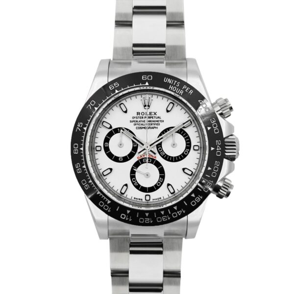 Daytona Panda 126500 APSF White Dial in Steel